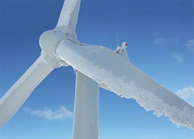 Tại sao turbine gió không bị đông cứng trong khí hậu lạnh?