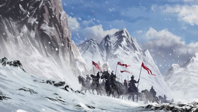 Tàn tích đế chế Mông Cổ trỗi dậy bên dưới lớp băng vĩnh cửu