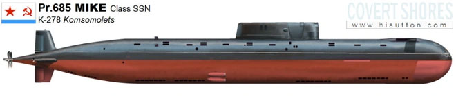 Tàu ngầm Komsomolet: Từ niềm tự hào Liên Xô tới thảm kịch rò rỉ phóng xạ