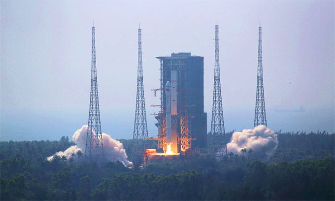 Tên lửa Trung Quốc lập kỷ lục phóng cùng lúc 22 vệ tinh