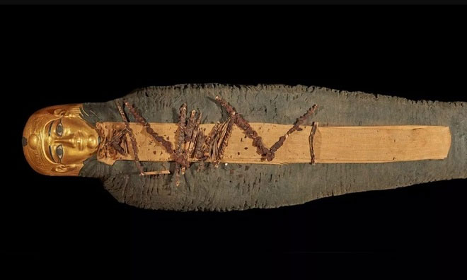 Tiết lộ mới về xác ướp cậu bé vàng 2.300 năm tuổi Ai Cập cổ đại