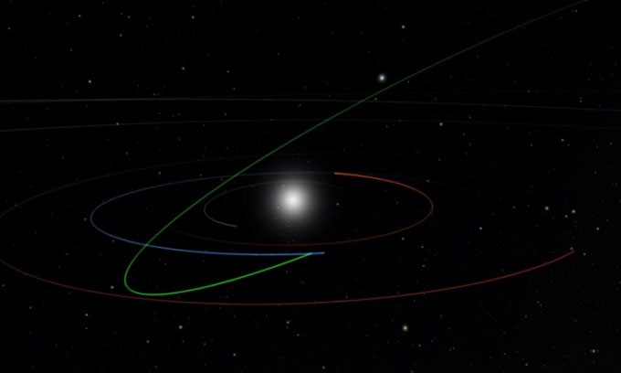 Tiểu hành tinh 180m gần Trái đất giấu mình suốt một năm