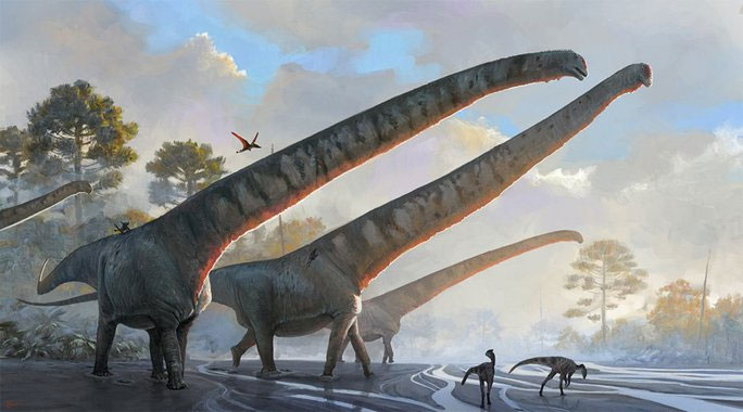 Tìm thấy siêu quái vật Trung Quốc 162 triệu tuổi: Chỉ phần cổ đã dài 15m