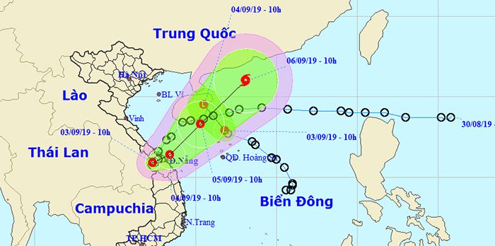 Tin mới nhất về hai áp thấp nhiệt đới liên tiếp nhau trên biển Đông