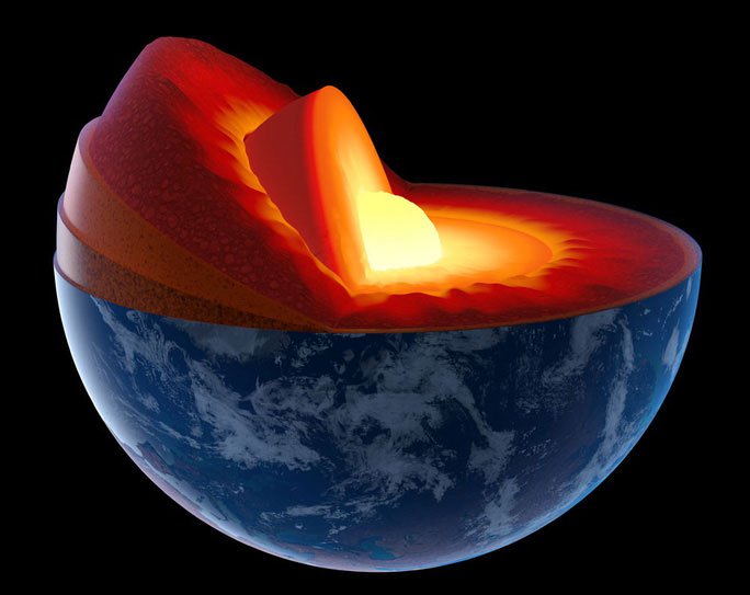 Trái đất bị xuyên thủng, xé rách bởi magma kỷ Jura