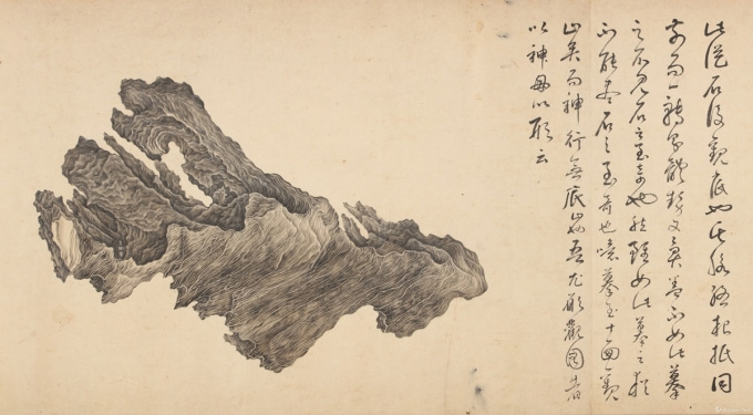Tranh vẽ hòn đá 400 năm tuổi của Trung Quốc được bán với giá 78,2 triệu USD