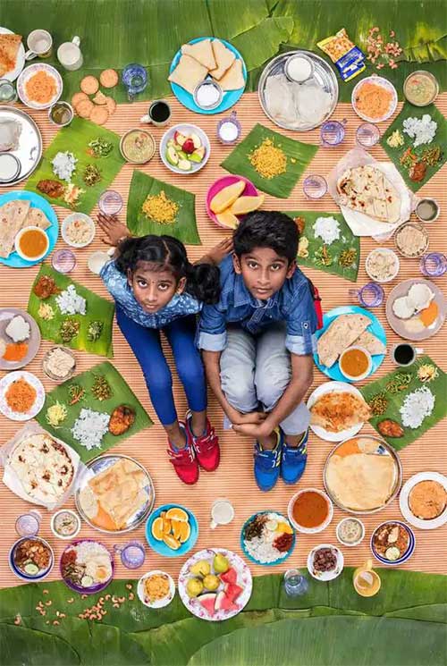 Trẻ em khắp thế giới ăn gì trong vòng 1 tuần? Bộ ảnh đặc sắc ghi lại vô vàn điều thú vị