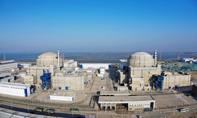 Trung Quốc đứng đầu thế giới về xây tổ máy điện hạt nhân