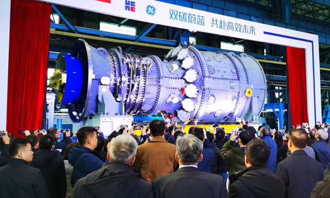 Trung Quốc xuất xưởng turbine khí hạng nặng