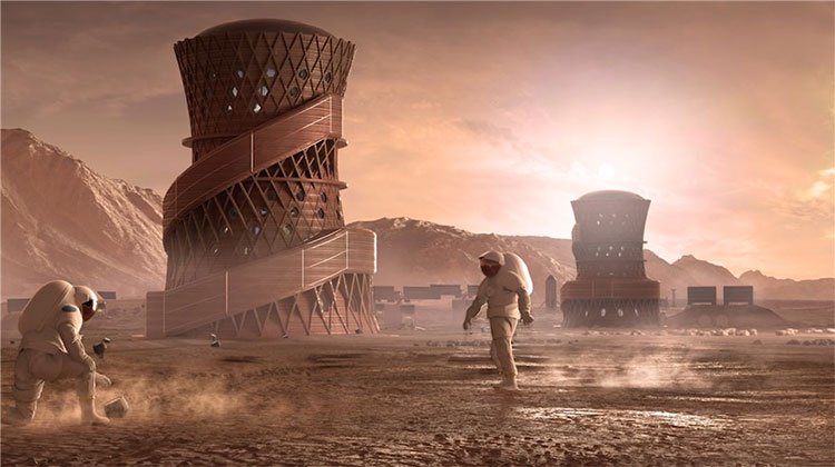 Tương lai của nhân loại: Sống trên sao Hỏa và những tòa nhà chọc trời ở nông thôn