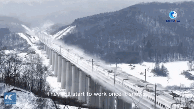 Tuyến đường sắt cao tốc đầu tiên chạy xuyên qua vùng đất lạnh -40 độ C