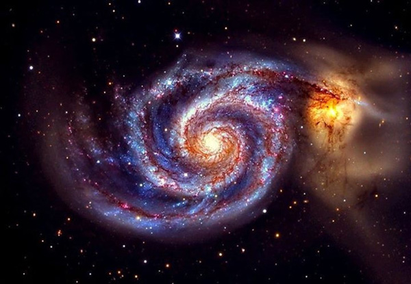 Vẻ đẹp kỳ lạ của thiên hà xoáy nước Whirpool