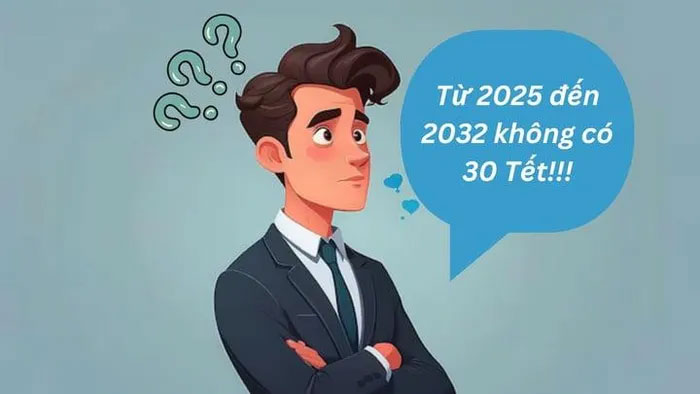 Vì sao 8 năm liền kể từ 2025, Tết Nguyên đán không có ngày 30 Tết?