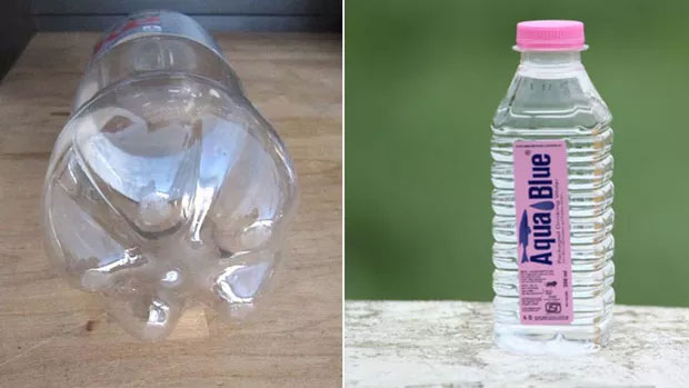Vì sao chai nhựa luôn có phần đáy không bằng phẳng?