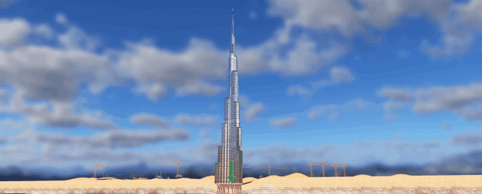 Vì sao tòa nhà cao nhất thế giới chịu được sức gió 240km/h?