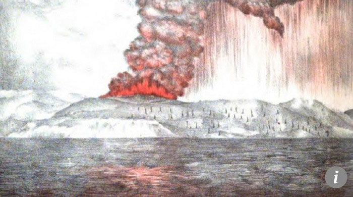 Vụ phun trào núi lửa mạnh gấp 10.000 bom hạt nhân, khiến 37.000 người chết