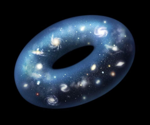 Vũ trụ có hình gì? Nghiên cứu mới cho rằng vũ trụ có hình dạng phức tạp, so sánh được với game Pac-Man