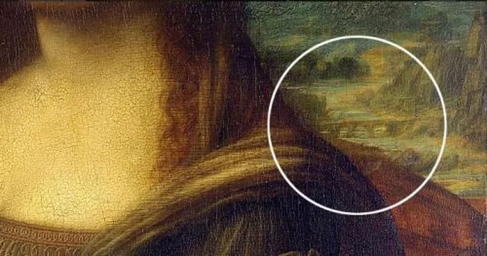 Xác định cây cầu bí ẩn trong tranh Mona Lisa