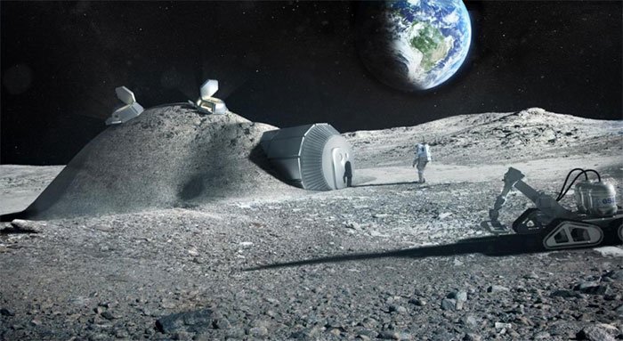 Xây dựng các khu định cư trên Mặt trăng nhờ… nước tiểu