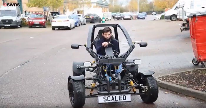 Xe điện buggy in 3D làm từ nhựa tái chế