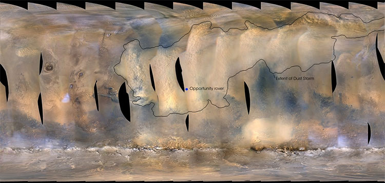 Xe thám hiểm của NASA chết sau 15 năm khám phá sao Hỏa