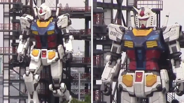 Nhật Bản: Robot khổng lồ cao bằng tòa nhà 6 tầng tự bước đi, quỳ gối