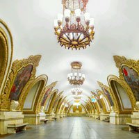 13 ga tàu lộng lẫy như cung điện ở Nga