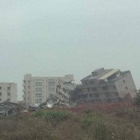2 tòa nhà bị chôn vùi vì lở đất ở Trung Quốc, làm 59 người mất tích