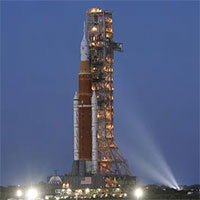 3 lần diễn tập phóng thất bại, tên lửa Mặt trăng mới của NASA 