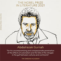 Abdulrazak Gurnah - Người viết về hậu thuộc địa đoạt giải Nobel Văn học 2021