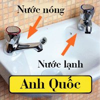 Anh Quốc là nơi duy nhất có 02 vòi nước trên cùng một bồn rửa. Lý do là...