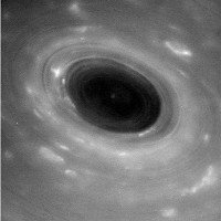 Ảnh siêu bão sao Thổ tàu Cassini gửi về từ 