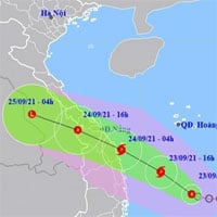 Áp thấp nhiệt đới khả năng mạnh thành bão đang hướng vào Đà Nẵng - Phú Yên