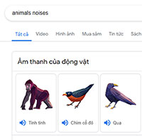 Bạn đã biết cách hỏi Google xem con sư tử kêu như thế nào chưa?