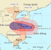 Bão Nari áp sát vùng biển các tỉnh miền Trung