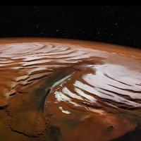 Bão tuyết dữ dội xuất hiện ban đêm trên Sao Hỏa