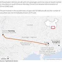Bí ẩn máy bay rơi thẳng đứng tại Trung Quốc: Giới chuyên gia cũng khó giải thích