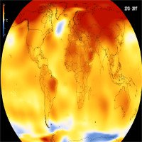 Biến đổi của nhiệt độ Trái đất trong gần 140 năm