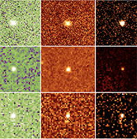 Bốn đài thiên văn chụp được 18 vật thể đỏ bí ẩn