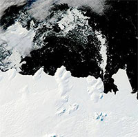 Các nhà khoa học lo sợ sông băng khổng lồ ở Nam Cực vỡ tan như 