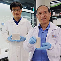 Các nhà khoa học Singapore phát triển loại xi măng làm từ bùn và nước tiểu
