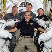 Các phi hành gia đón năm mới 2020 trong không gian