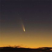 Cảnh tượng sao chổi ở bán cầu nam