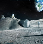 Châu Âu xây căn cứ trên Mặt Trăng