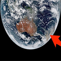 Cháy rừng tại Australia nhìn từ không gian