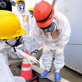 Chỉ số phóng xạ rất cao tại Fukushima