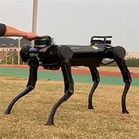 Chó robot có thể tự vệ khi bị người tấn công