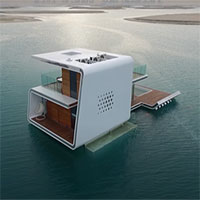 Có gì đặc biệt trong căn biệt thự nổi xa hoa triệu đô có phòng ngủ chìm dưới đáy biển ở Dubai?