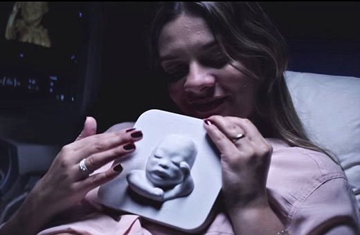 Công nghệ in 3D giúp người mẹ mù nhìn thấy thai nhi