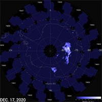 Đám mây lạ phát sáng xanh ở Nam Cực: Có nguồn gốc ngoài hành tinh